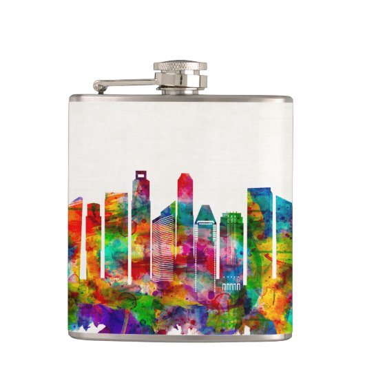 Flasques Skyline de Singapour (Devant)