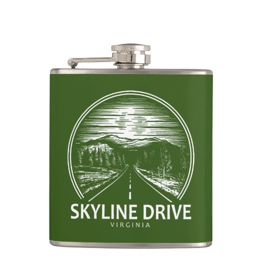 Flasques Skyline Drive Virginia Forest (Devant)
