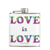 Flasques SlipperyJoe amour est l'amour goutte à goutte de f (Devant)