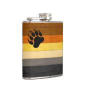 Flasques SlipperyJoe's Bear Pride drapeau de la texture du  (Droite)