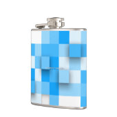 Flasques SlipperyJoe's carré artwork mosaïque moderne trois (Gauche)