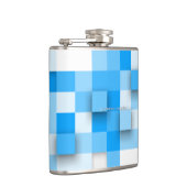 Flasques SlipperyJoe's carré artwork mosaïque moderne trois (Droite)