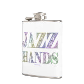 Flasques SlipperyJoe's comédie musicale Broadway Jazz Hands (Gauche)