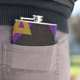 Flasques SlipperyJoe's Happy Hanoukka Star de David menorah