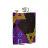 Flasques SlipperyJoe's Happy Hanoukka Star de David menorah (Droite)