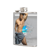 Flasques SlipperyJoe's Man serviette brisée mur de brique b (Gauche)