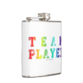 Flasques SlipperyJoe's Team Player mots gradient rainbow c (Droite)