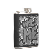 Flasques Snake Yellow et Gold Print (Droite)