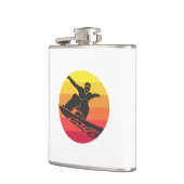 Flasques Snowboard Jump Retro (Gauche)