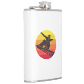 Flasques Snowboard Jump Retro (Droite)