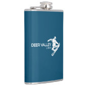 Flasques Snowboardeur de Deer Valley Utah (Droite)