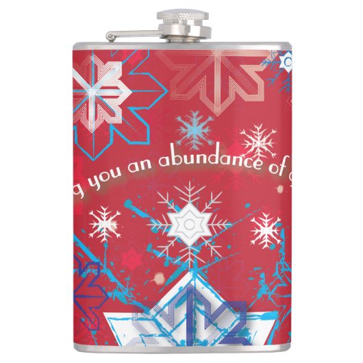 Flasques Snowflake (Devant)