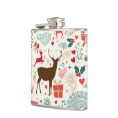 Flasques Snowflake de Noël Reindee (Gauche)