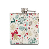 Flasques Snowflake de Noël Reindee (Dos)