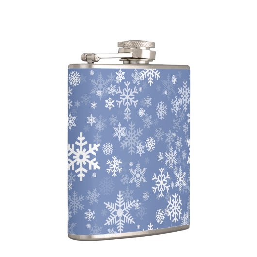 Flasques Snowflakes Personnaliser graphique Arrière - plan (Droite)