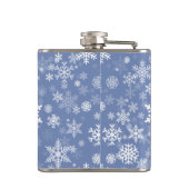 Flasques Snowflakes Personnaliser graphique Arrière - plan (Dos)