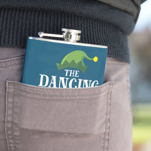 Flasques Soirée de Noël de groupe de famille Elf Correspond (In Situ)