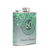 Flasques Soixante & Vert Paillettes & Citation pour Boire (Droite)