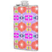 Flasques Solar Bloom Kaleidoscope Throw Pillow (Gauche)