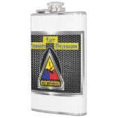 Flasques " Soldats de fer " 1re division blindée (Gauche)