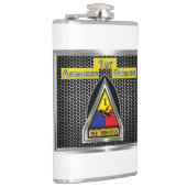 Flasques " Soldats de fer " 1re division blindée (Droite)