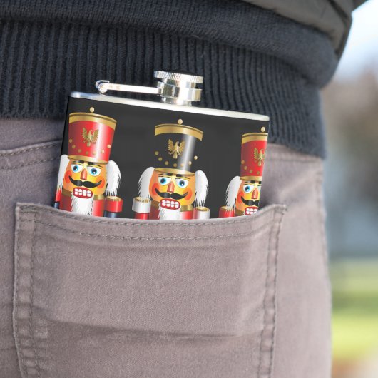 Flasques Soldats de jouet de casse-noix de Noël (In Situ)