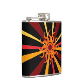 Flasques Soleil Abstrait (Droite)