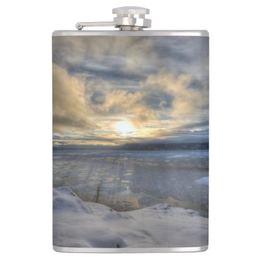 Flasques Solstice d'hiver Turnagain Arm (Devant)