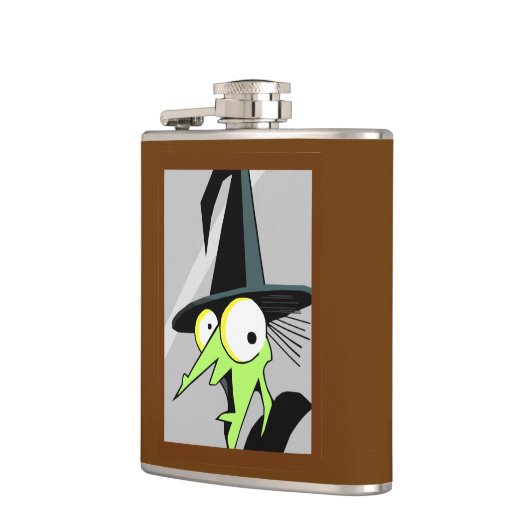 Flasques Sorcière Dans La Fiole Miroir (Gauche)