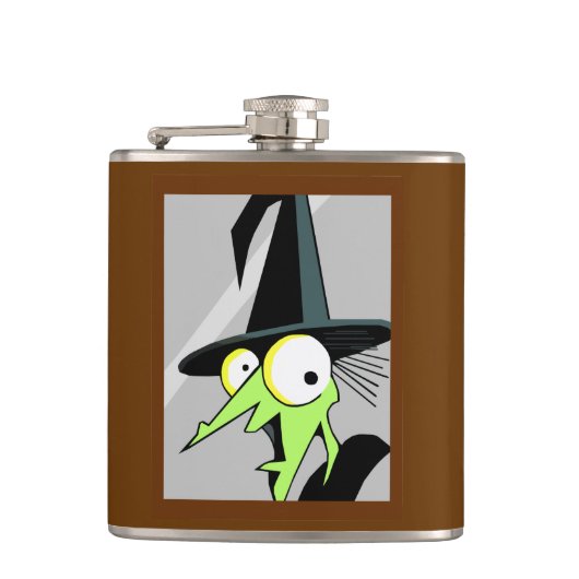 Flasques Sorcière Dans La Fiole Miroir (Devant)