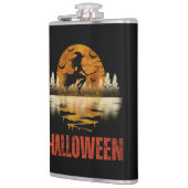 FLASQUES SORCIÈRE DE NUIT D'HALLOWEEN (Gauche)