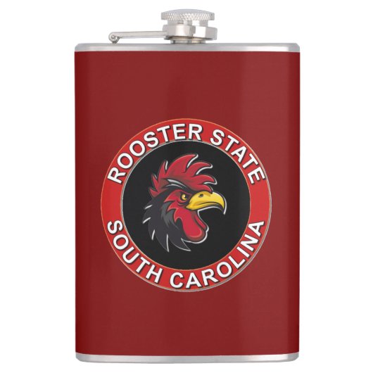 FLASQUES SOUTH CAROLINA THE ROOSTER STATE (Devant)