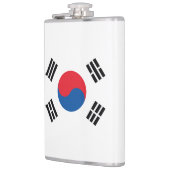 Flasques South Korea Flag Stainless (Gauche)