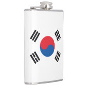 Flasques South Korea Flag Stainless (Droite)