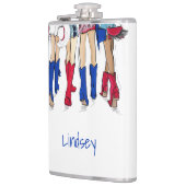 Flasques Southern Texas Ladies Fashion Boot de garçon en bl (Gauche)