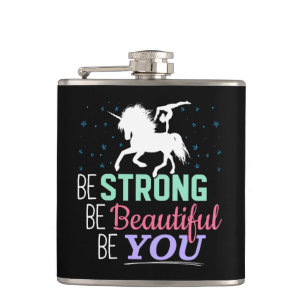 Flasques Soyez fort Beau Vous - Gymnastique Unicorn