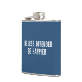 Flasques Soyez moins offensé Soyez heureux (Gauche)