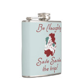 Flasques Soyez Père Noël vilain (Droite)