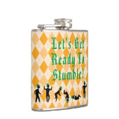 Flasques Soyons prêts pour trébucher ! Le jour de St (Droite)