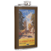 Flasques Spa royal, affiche britannique de chemins de fer (Droite)