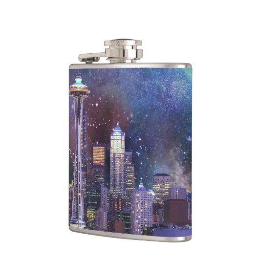 Flasques Spacey Seattle (Gauche)