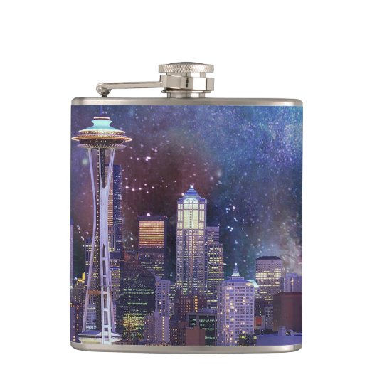 Flasques Spacey Seattle (Devant)