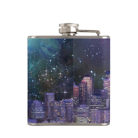 Flasques Spacey Seattle (Dos)