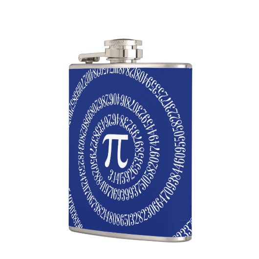 Flasques Spirale pour Pi sur Décor bleu marine (Gauche)