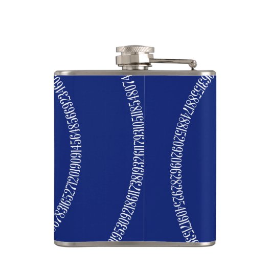 Flasques Spirale pour Pi sur Décor bleu marine (Dos)