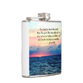 FLASQUES SPIRITUAL JOHN 3:16 PHOTO (Droite)