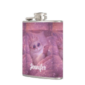 Flasques Spoiled Princess Cat Texting in Bed                (Gauche)