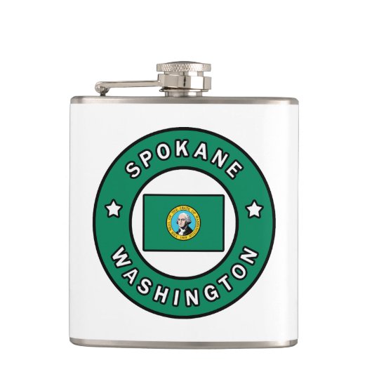 Flasques Spokane Washington (Devant)