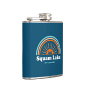 Flasques Squam Lake New Hampshire Rainbow (Droite)