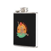 Flasques Squelette avec Voir Bientôt sur un (Gauche)